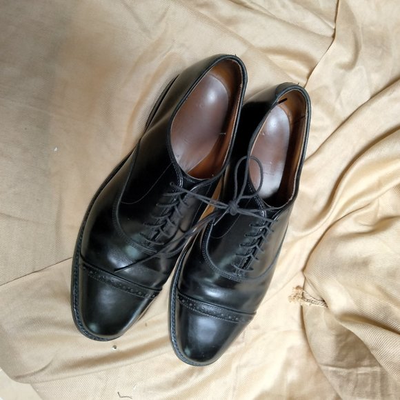 Allen Edmonds USA Byron leather Oxford dress shoes, 9D main image 5